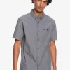 Mens Quiksilver Shirts & Polos | Winfall Short Sleeve Shirt