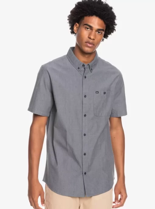 Mens Quiksilver Shirts & Polos | Winfall Short Sleeve Shirt
