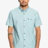 Mens Quiksilver Shirts & Polos | Winfall Short Sleeve Shirt