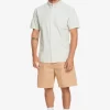 Mens Quiksilver Shirts & Polos | Winfall Short Sleeve Shirt