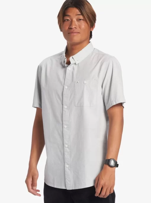 Mens Quiksilver Shirts & Polos | Winfall Short Sleeve Shirt