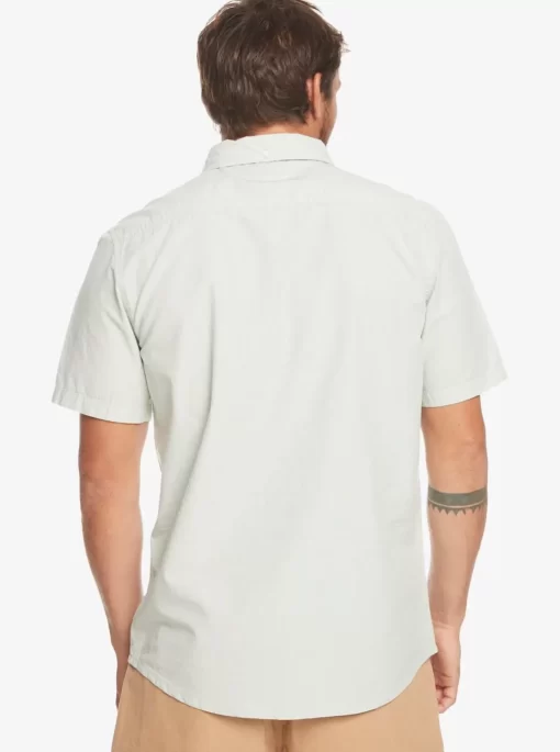Mens Quiksilver Shirts & Polos | Winfall Short Sleeve Shirt