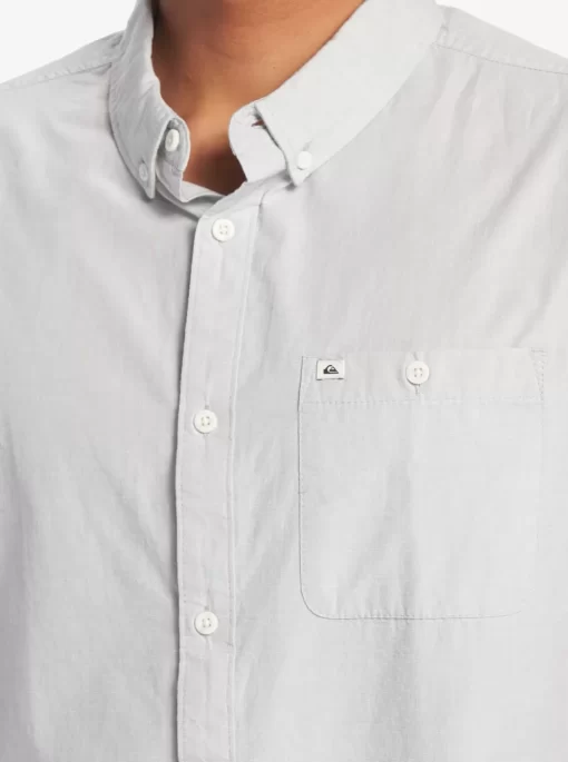 Mens Quiksilver Shirts & Polos | Winfall Short Sleeve Shirt