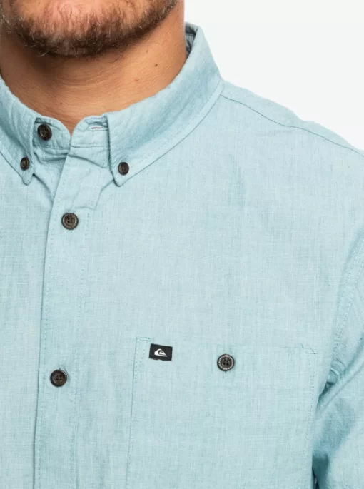 Mens Quiksilver Shirts & Polos | Winfall Short Sleeve Shirt