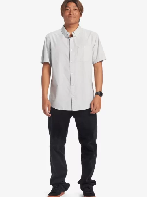 Mens Quiksilver Shirts & Polos | Winfall Short Sleeve Shirt