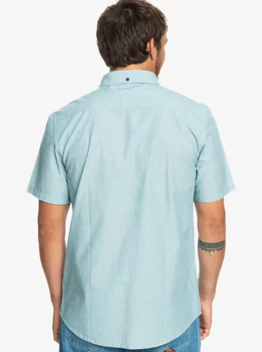 Mens Quiksilver Shirts & Polos | Winfall Short Sleeve Shirt