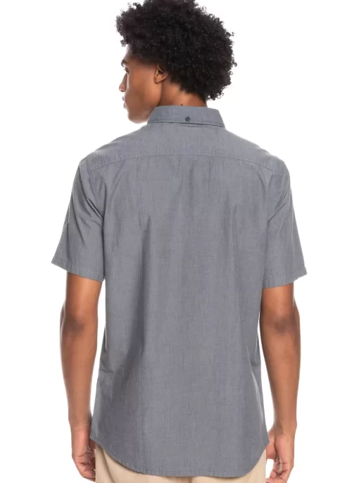 Mens Quiksilver Shirts & Polos | Winfall Short Sleeve Shirt